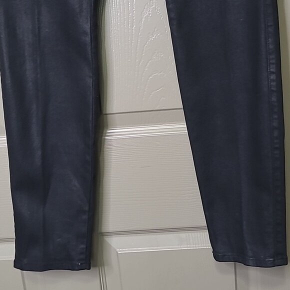 NWT Cookie Johnson Black Wax Skinny Joy Legging Jeans Size 32 - Picture 3 of 8